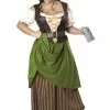 Tavern Maiden Plus Size Costume -Wigs Shop 01704 full 1