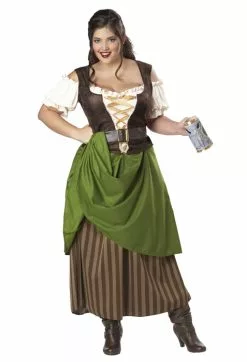 Tavern Maiden Plus Size Costume