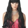 Serpentine Costume Wig - Black
