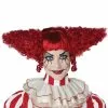 Creepy Clown Adult Wig (Red)