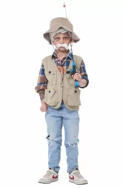 100 And Gone Fishin Child Costume