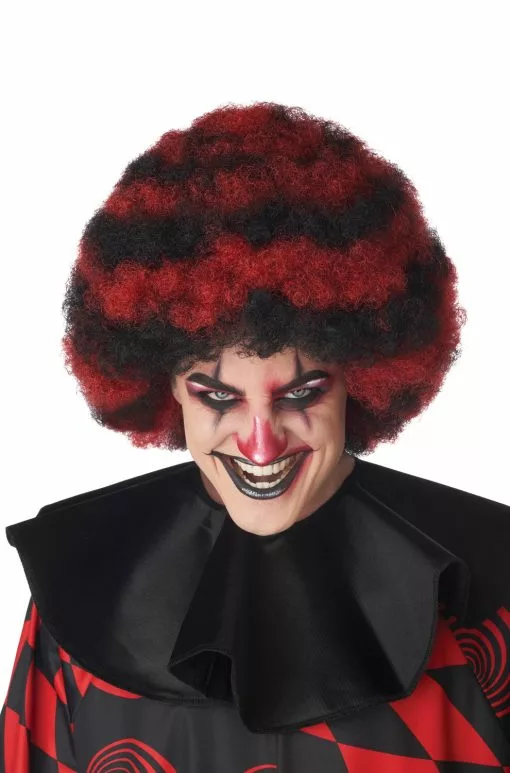 Spiral Clown Wig (Black/Red) 3 Spiral Clown Wig (Black/Red) -Wigs Shop CC7221 217 full 1