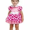 Mickey Mouse Clubhouse Pink Minnie Mouse Toddler Costume -Wigs Shop D11398 full 1
