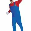 Mario Elevated Adult Costume -Wigs Shop D146349 full 1