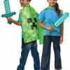 Minecraft Sword And Cape Set 2 Minecraft Sword And Cape Set -Wigs Shop D156239 full 1