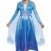 Frozen 2 Elsa Deluxe Adult Costume -Wigs Shop D23170 full 1