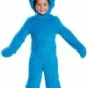 Cookie Monster Extra Deluxe Plush Infant/Toddler Costume -Wigs Shop D76873 full 1
