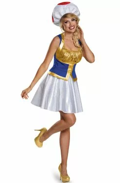 Toad Female Adult Costume