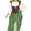 Serving Wench Plus Size Costume -Wigs Shop F124255 full 1
