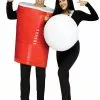 Beer Pong Couple Adult Costume 2 Beer Pong Couple Adult Costume -Wigs Shop F137584 full 1