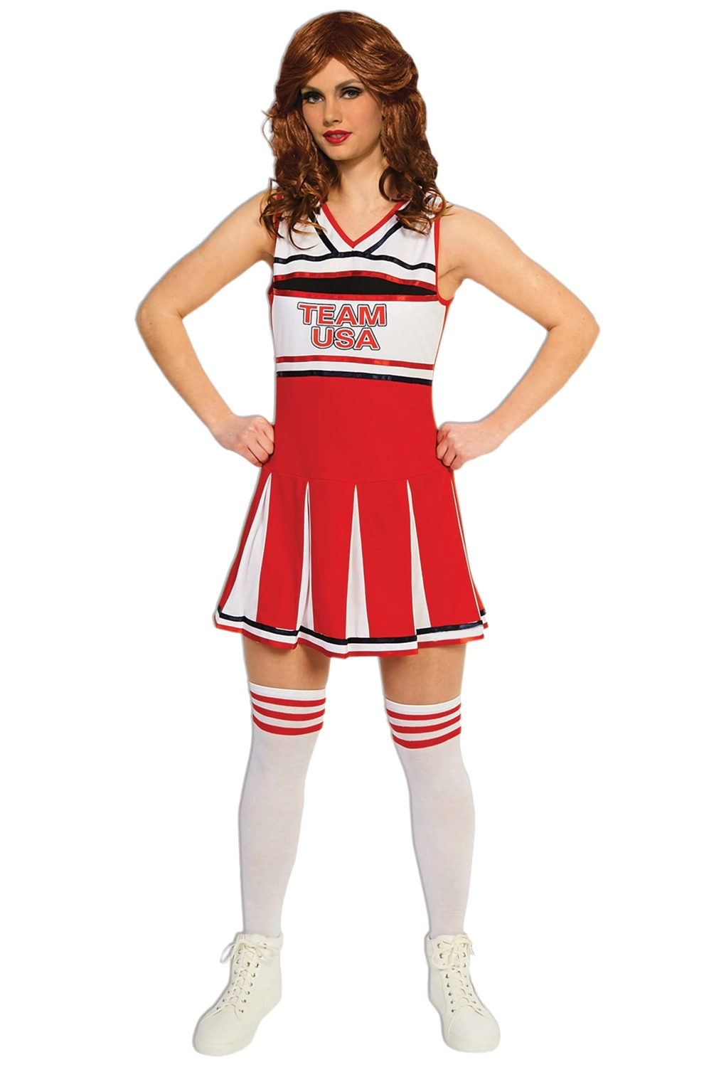 Team USA Cheerleader Adult Costume (Small) 3 Team USA Cheerleader Adult Costume (Small)