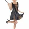 Peek-A-Boo Flapper Adult Costume -Wigs Shop FR48551 full 1