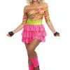 80's Party Adult Costume -Wigs Shop G12016 full 1