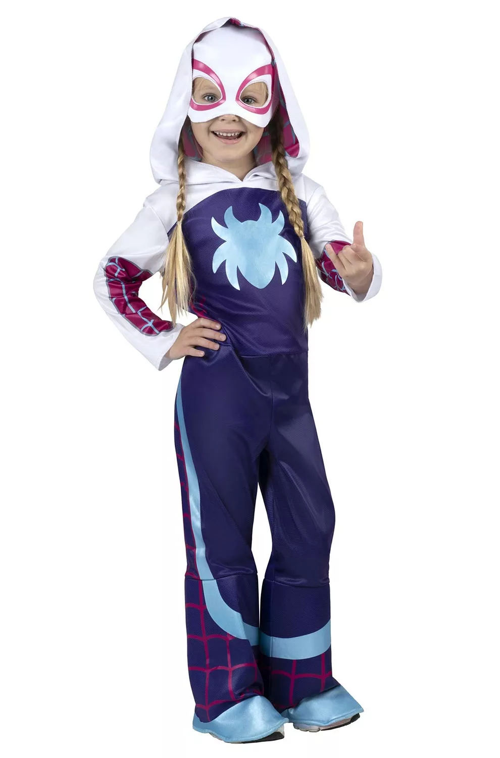 Ghost Spider Toddler Costume 3 Ghost Spider Toddler Costume