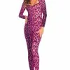 Pretty Pink Pussycat Adult Costume -Wigs Shop L85392 full 1