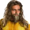 Aquaman Adult Wig & Beard Set -Wigs Shop R34595 full 1