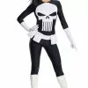 Marvel Punisher Female Adult Costume