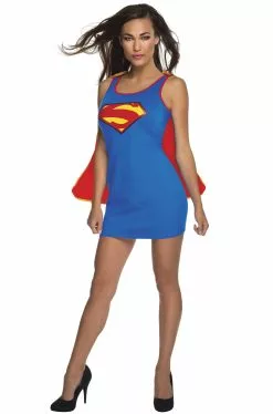 Supergirl Tank Dress Adult Costume