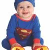DC Super Friends Superman Onesie Infant Costume 1 DC Super Friends Superman Onesie Infant Costume -Wigs Shop R881200 full 1