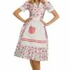 50's Housewife Adult Costume -Wigs Shop R889612 full 1
