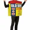 Old Bay Seasoning Can Adult Costume -Wigs Shop RA1254 full 1