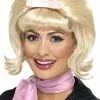 50s Flicked Beehive Bob Adult Wig (Blonde) -Wigs Shop SM43229 full 1