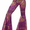 Psychedelic Flared Trousers Adult Costume -Wigs Shop SM45166 full 1