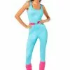 Aerobics Barbie Adult Costume -Wigs Shop SP106484 full 1