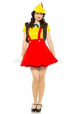 Wooden Puppet Adult Costume